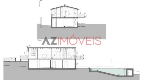 Moradia em Construção, em Lote de 2.056 m2 com...