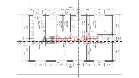Moradia em Construção, em Lote de 2.056 m2 com...