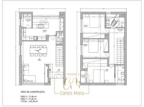 Moradias  - Balazar (Fontainhas)