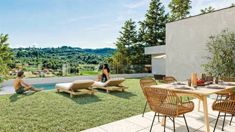 Moradia Geminada T3 Venda em Tagilde e Vizela (São Paio),Vizela