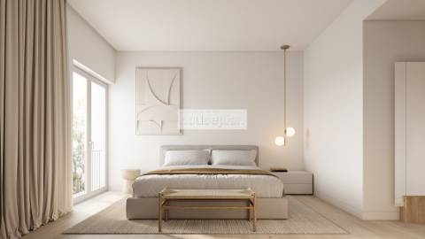 Apartamento T3 novo varanda, garagem,  em condomínio fechado com piscina e ginásio