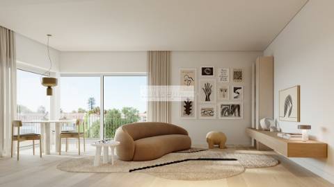 Apartamento T3 novo varanda, garagem,  em condomínio fechado com piscina e ginásio