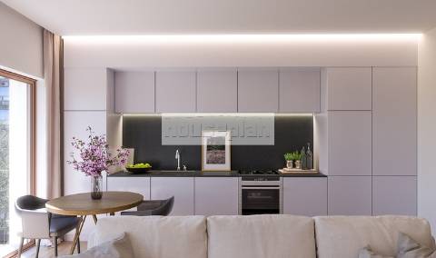 Apartamento T1 novo, Penthouse, no coração das Avenidas Novas/488.000€.