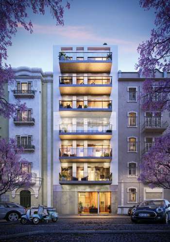 Apartamento T1 novo, Penthouse, no coração das Avenidas Novas/488.000€.