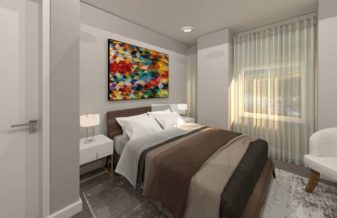 Apartamento To studio renovado e mobilado em S. Vicente