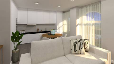 Apartamento To studio renovado e mobilado em S. Vicente