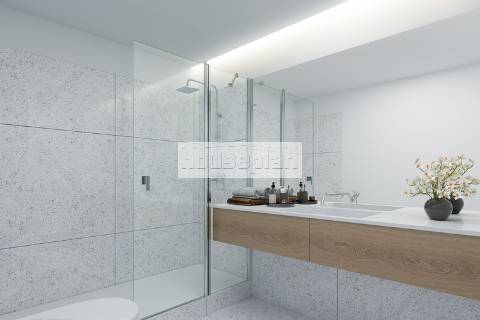 Apartamento T2 novo com garagem, no coração das Avenidas Novas/730.000€.