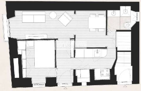 Apartamento T1 novo na zona histórica de Setúbal