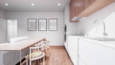 APARTAMENTO T1 NO CENTRO DA CIDADE DE VIANA