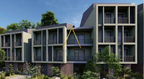 Apartamento T1, com terraço no centro da cidade