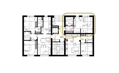Apartamento T0 em construção, junto à cidade