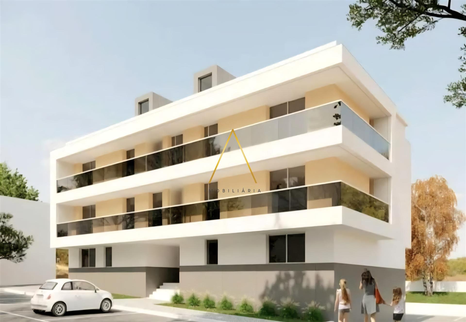 Apartamento T0 em construção, junto à cidade