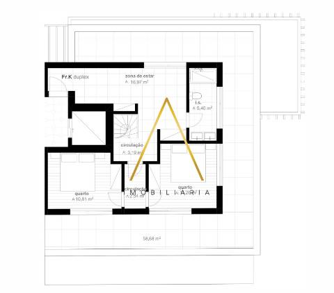 Apartamento T2+2 Duplex no centro da cidade