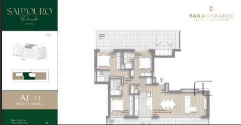 Apartamento T3 Venda em Canidelo,Vila Nova de Gaia