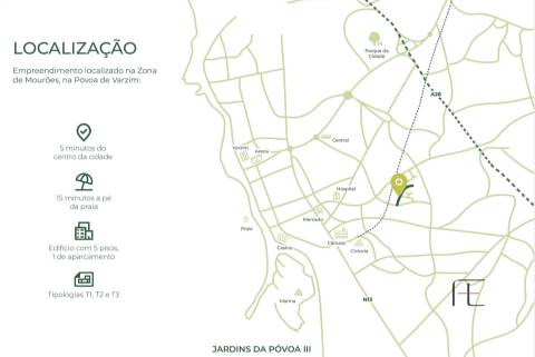 Apartamento T3 Venda em Póvoa de Varzim, Beiriz e Argivai,Póvoa de Varzim
