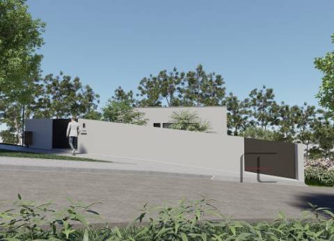 Lote de 433m² em Souto com Projeto Aprovado, Licença em Pagamento