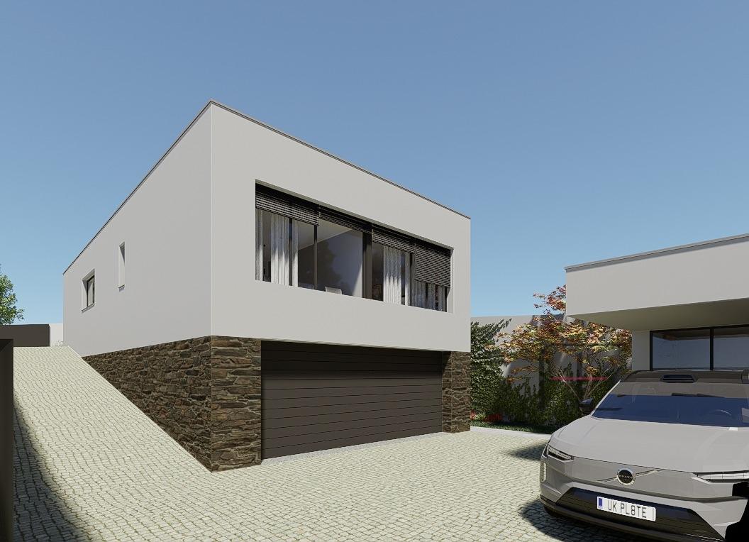Lote de 433m² em Souto com Projeto Aprovado, Licença em Pagamento