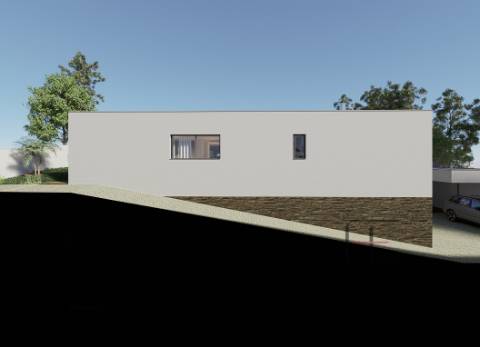 Lote de 433m² em Souto com Projeto Aprovado, Licença em Pagamento