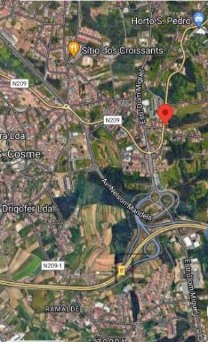 Lote de Terreno  Venda em Fânzeres e São Pedro da Cova,Gondomar