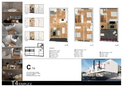 Moradia em Banda T4 Venda em Aldoar, Foz do Douro e Nevogilde,Porto