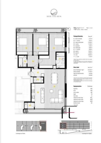 Apartamento T3 Venda em Canidelo,Vila Nova de Gaia