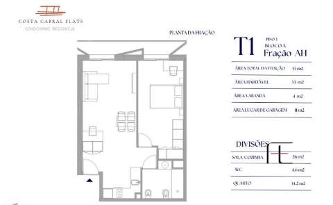 Apartamento T0 Venda em Campanhã,Porto