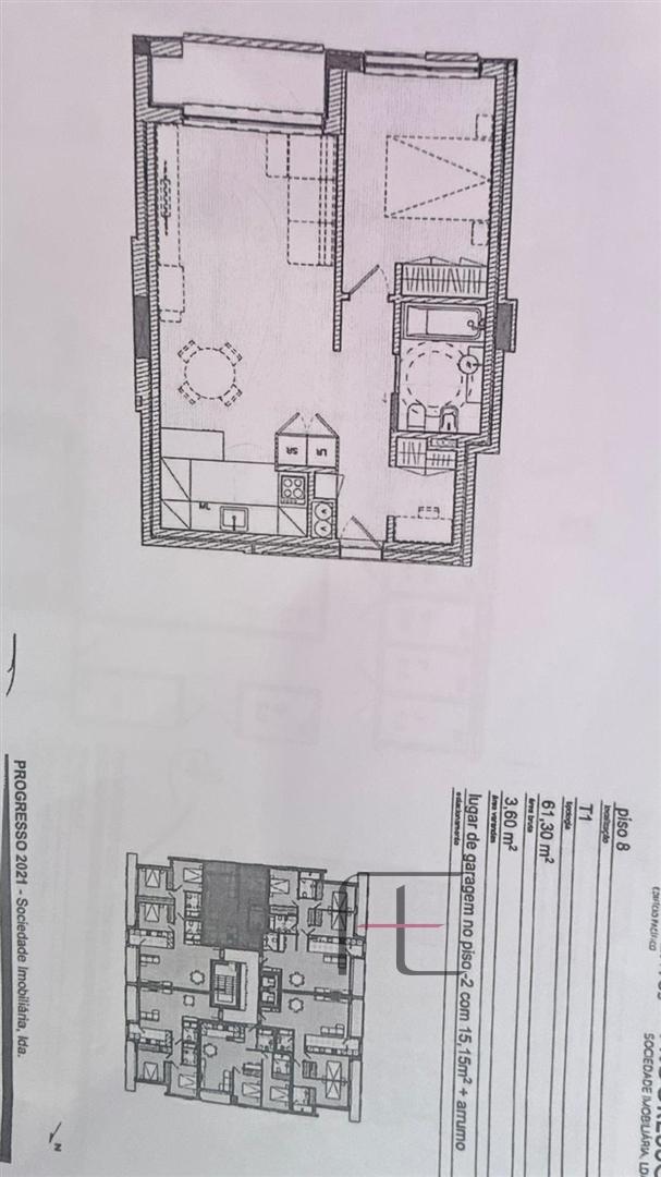 Apartamento T1 Venda em Santa Marinha e São Pedro da Afurada,Vila Nova de Gaia