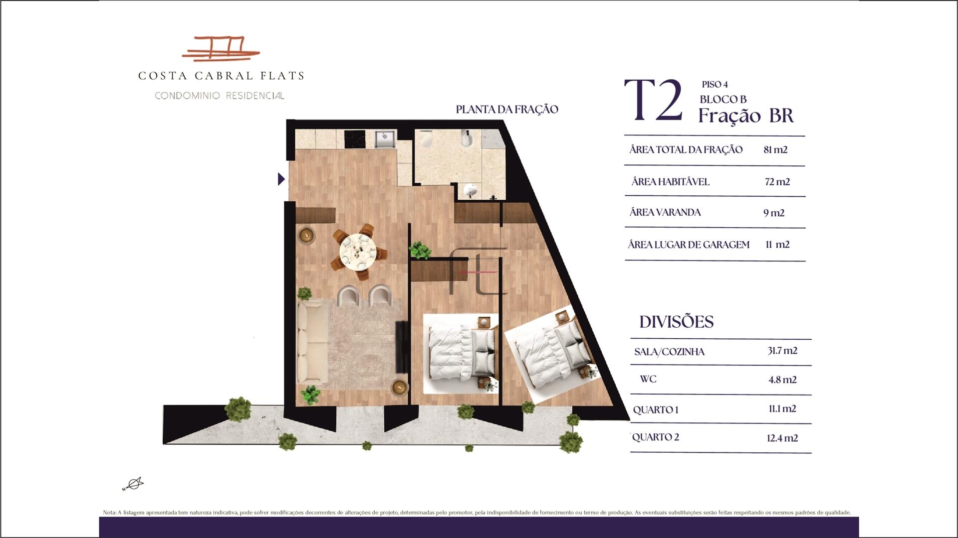 Apartamento T2 Venda em Paranhos,Porto