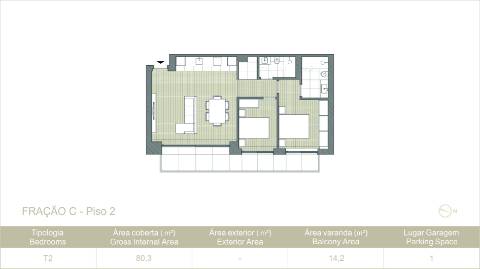 Apartamento T2 Venda em Lordelo do Ouro e Massarelos,Porto