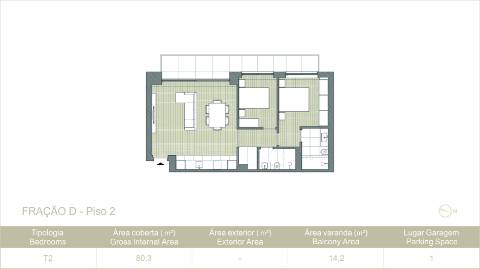 Apartamento T2 Venda em Lordelo do Ouro e Massarelos,Porto