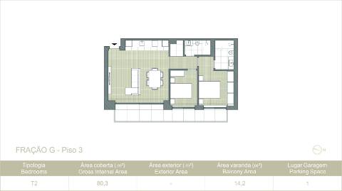 Apartamento T2 Venda em Lordelo do Ouro e Massarelos,Porto