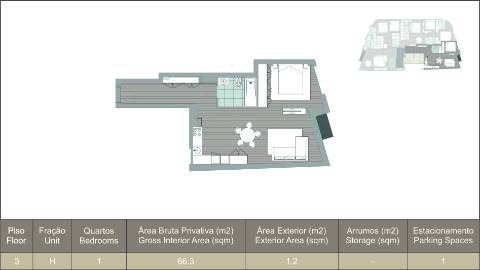 Apartamento T1 Venda em Mafamude e Vilar do Paraíso,Vila Nova de Gaia