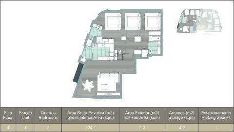 Apartamento T3 Venda em Mafamude e Vilar do Paraíso,Vila Nova de Gaia