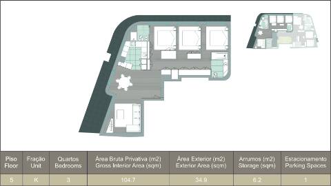 Apartamento T3 Venda em Mafamude e Vilar do Paraíso,Vila Nova de Gaia