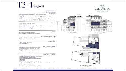 Apartamento T2+1 Venda em Cedofeita, Santo Ildefonso, Sé, Miragaia, São Nicolau e Vitória,Porto