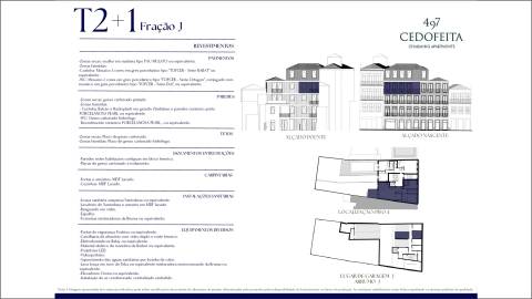 Apartamento T2+1 Venda em Cedofeita, Santo Ildefonso, Sé, Miragaia, São Nicolau e Vitória,Porto