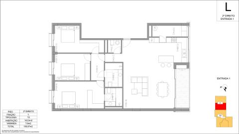 Apartamento T3 Venda em Cedofeita, Santo Ildefonso, Sé, Miragaia, São Nicolau e Vitória,Porto