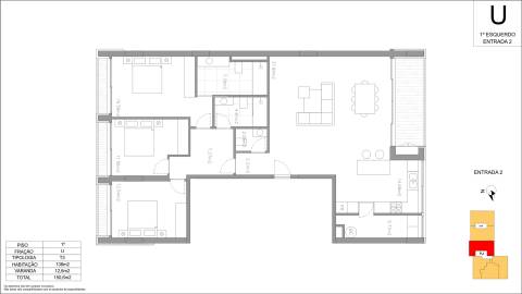 Apartamento T3 Venda em Cedofeita, Santo Ildefonso, Sé, Miragaia, São Nicolau e Vitória,Porto