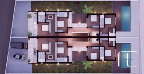 Moradia Geminada T5 Venda em Canidelo,Vila Nova de Gaia