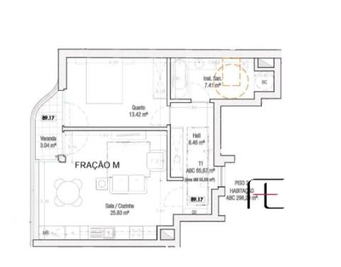 Apartamento T1 Venda em Canidelo,Vila Nova de Gaia