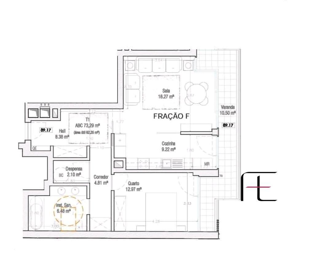 Apartamento T1 Venda em Canidelo,Vila Nova de Gaia