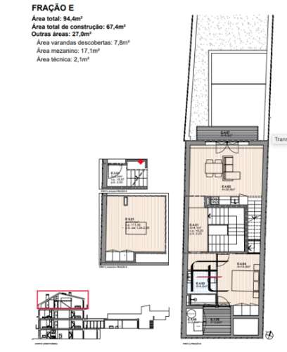 Apartamento T1+1 Venda em Campanhã,Porto