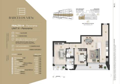 APARTAMENTO T2 | VISTA MAR E CIDADE DO FUNCHAL,