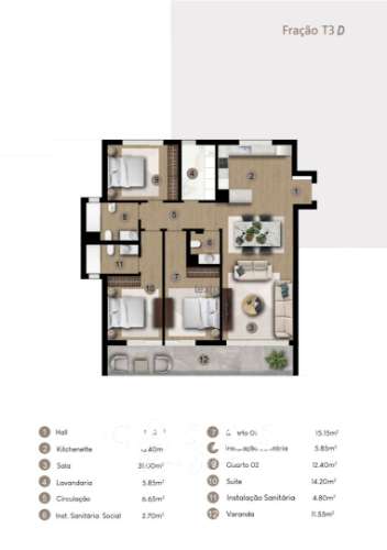 Fabuloso Apartamento T3 em Câmara de Lobos pronto a estrear