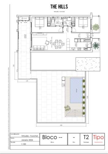 Apartamento T2 Venda em São Martinho,Funchal