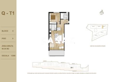 Apartamento T1 Venda em São Martinho,Funchal