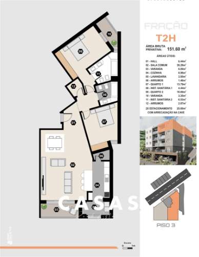 Apartamento T2 Venda em Câmara de Lobos,Câmara de Lobos