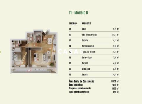 Apartamento T1 Venda em São Martinho,Funchal