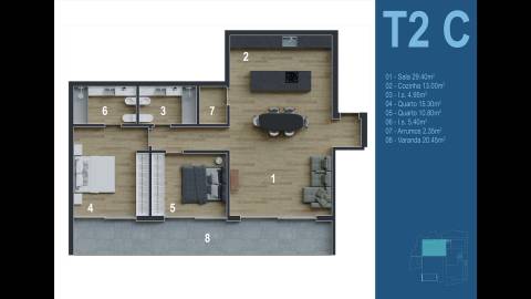 Apartamento T2 Venda em Funchal (Santa Maria Maior),Funchal