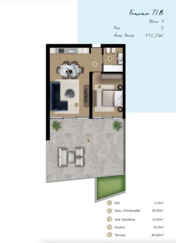 Apartamento T1 Venda em São Martinho,Funchal